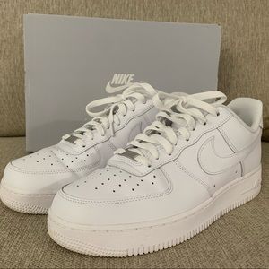 NIKE AIR FORCE 1, man, size 11.5, white